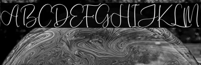 Monday Sunny Caratteri examples