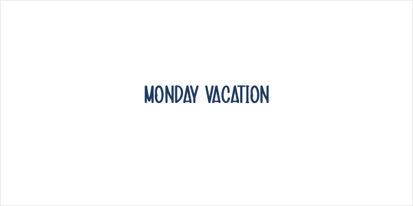 Monday Vacation Logo