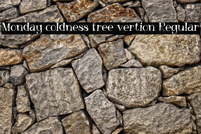 Monday coldness free vertion Regular Example 2