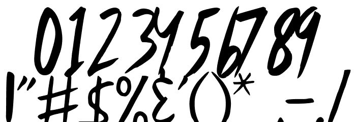 Monday Font OTHER CHARS