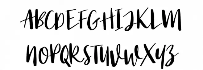 MondayBay Font Litere mari