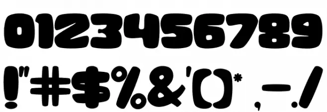 MondayBulkers Font OTHER CHARS