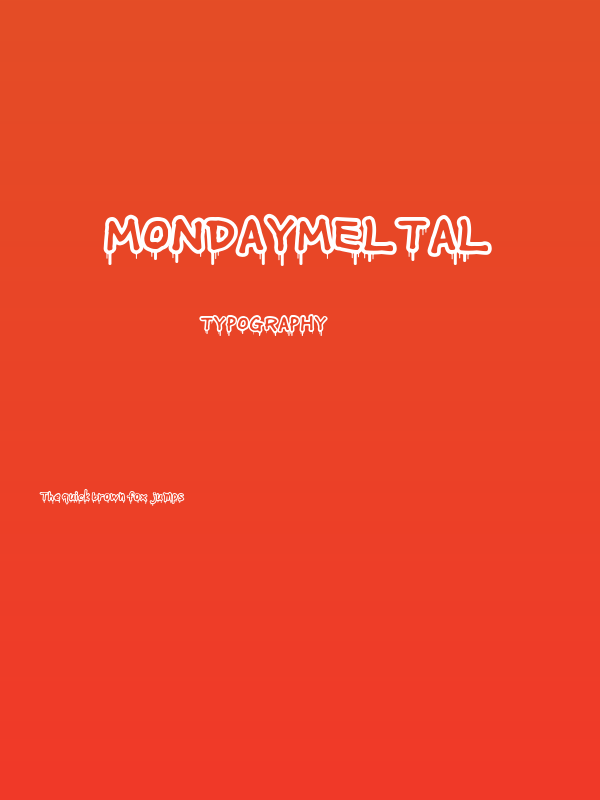 MondayMeltAl Poster