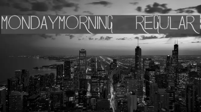 MondayMorning-Regular Example 1