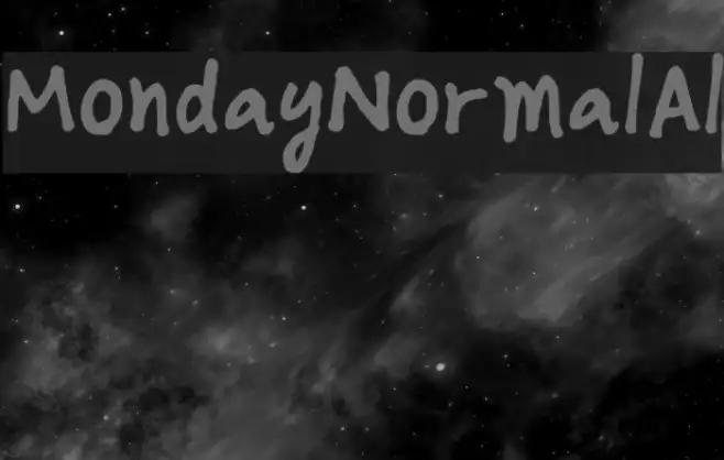 MondayNormalAl Example 1