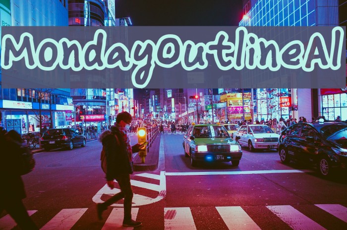 MondayOutlineAl Example 1