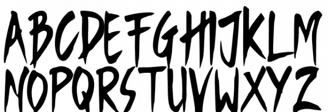 Monday خط أحرف صغيرة