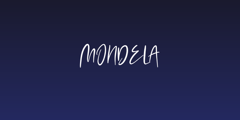 Mondela Social Header
