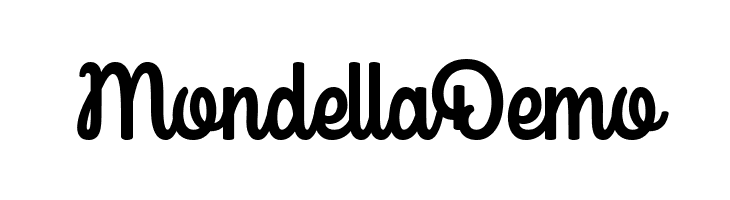 Mondella Demo  Fuentes Gratis Descargar