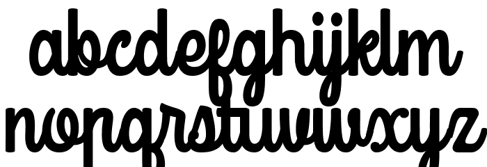 Mondella Demo Font LOWERCASE