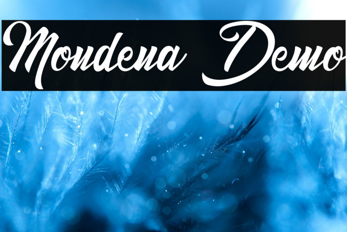 Mondena Demo Example 2