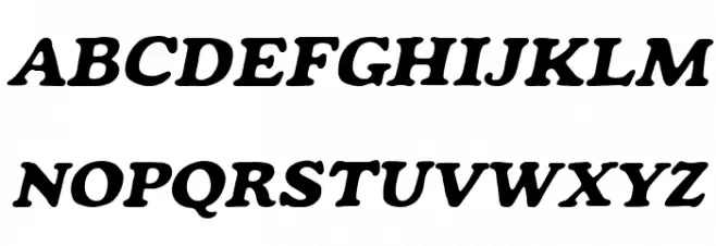 Mondeur Italic Caratteri MAIUSCOLE