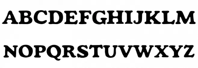 Mondeur-Regular Font UPPERCASE