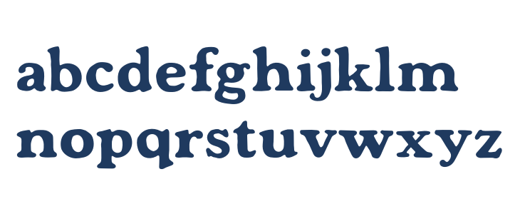 Mondeur-Regular Lowercase