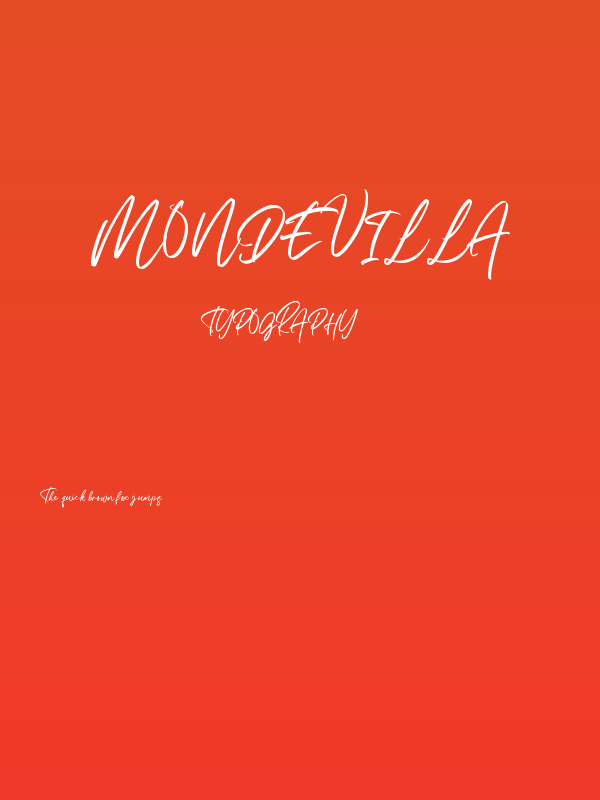 Mondevilla Poster