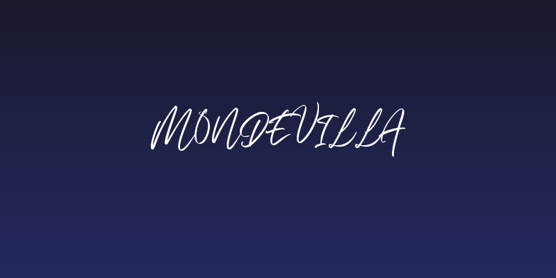 Mondevilla Social Header