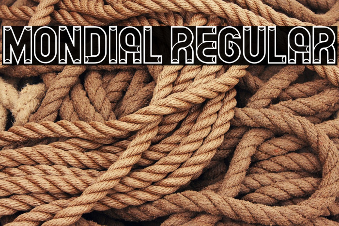 Mondial Regular Example 3