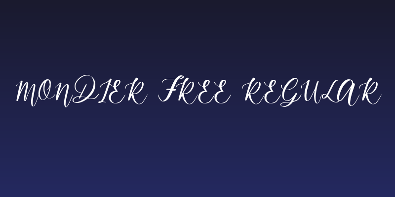 Mondier Free Regular Social Header