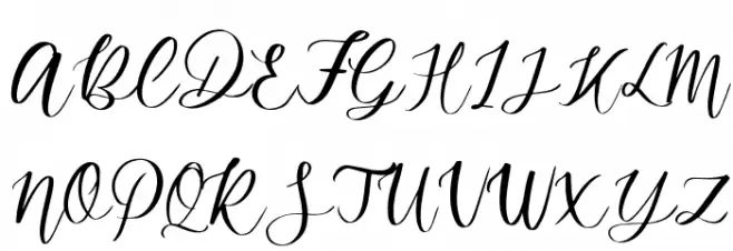 MondierFree-Regular Schriftart Groß