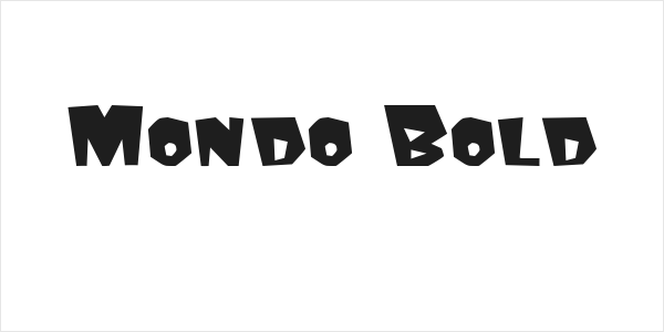 Mondo Bold Logo