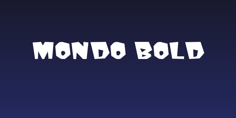 Mondo Bold Social Header