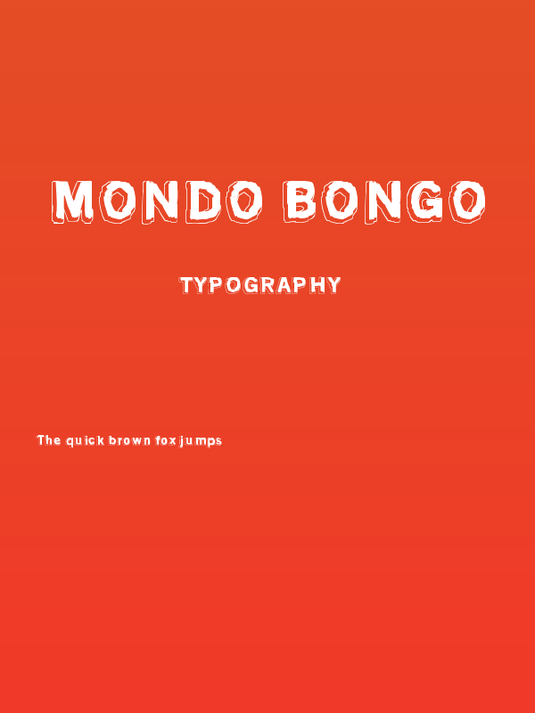 Mondo Bongo Poster