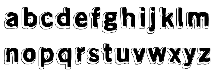 Mondo Bongo Font LOWERCASE