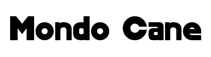 Mondo Cane  フリーフォントのダウンロード