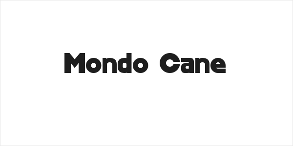 Mondo Cane Logo