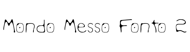 Mondo Messo Fonto 2 Font