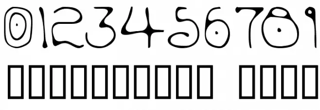 Mondo Messo Fonto 2 Font OTHER CHARS