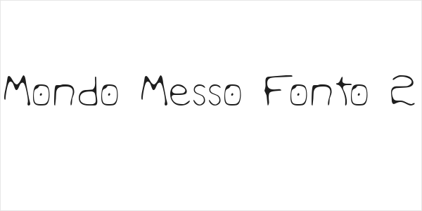 Mondo Messo Fonto 2 Logo