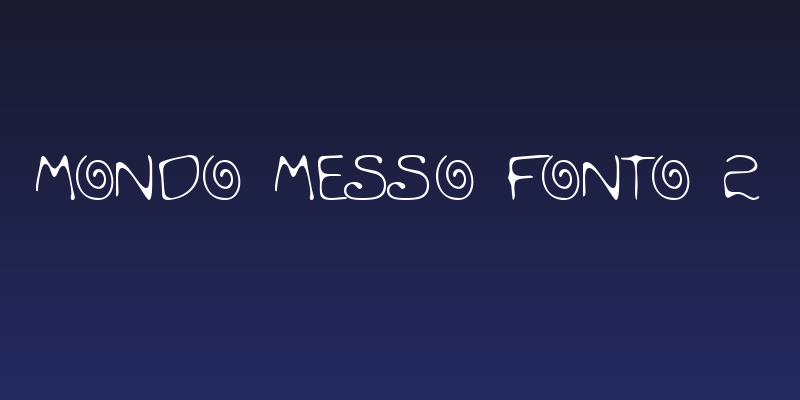 Mondo Messo Fonto 2 Social Header
