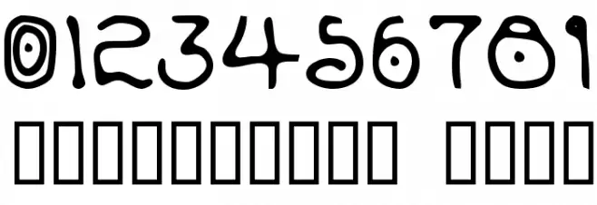 Mondo Messo Fonto Bold Font OTHER CHARS