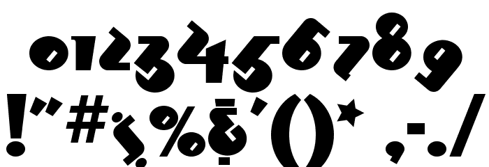 Mondo Redondo NF Font OTHER CHARS