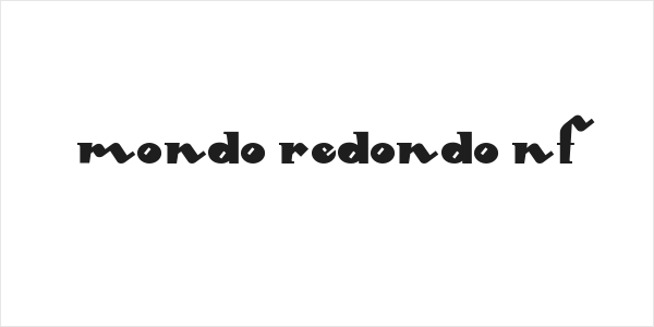 Mondo Redondo NF Logo