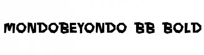 MondoBeyondo BB Bold  नि: शुल्क फ़ॉन्ट्स डाउनलोड