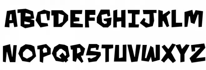 MondoBeyondo BB Bold Font UPPERCASE