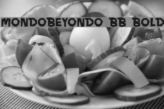 MondoBeyondo BB Bold Example 3