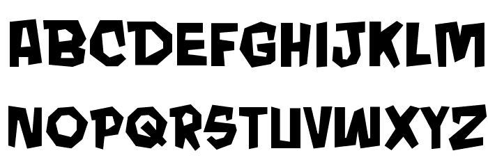 MondoBeyondo BB Bold Font LOWERCASE