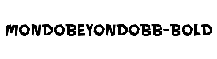MondoBeyondoBB-Bold  Descarca Fonturi Gratis