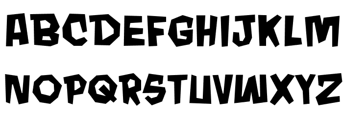 MondoBeyondoBB-Bold Font LOWERCASE