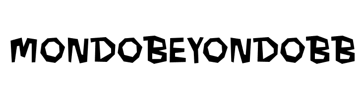 MondoBeyondoBB  font caratteri gratis