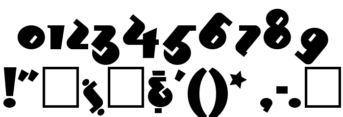 MondoRedondo Font OTHER CHARS
