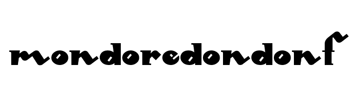 MondoRedondoNF  لخطوط تنزيل