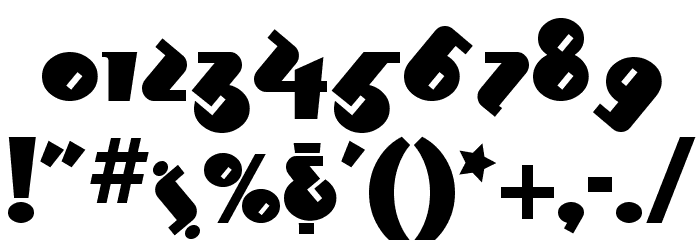 MondoRedondoNF Font OTHER CHARS