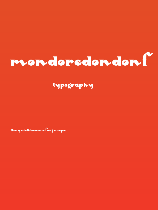 MondoRedondoNF Poster