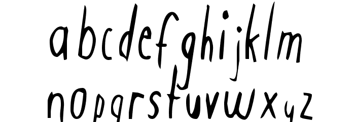 Mondo Font LOWERCASE