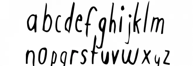Mondo Font LOWERCASE