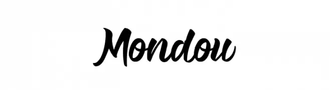Mondou  Скачать бесплатные шрифты